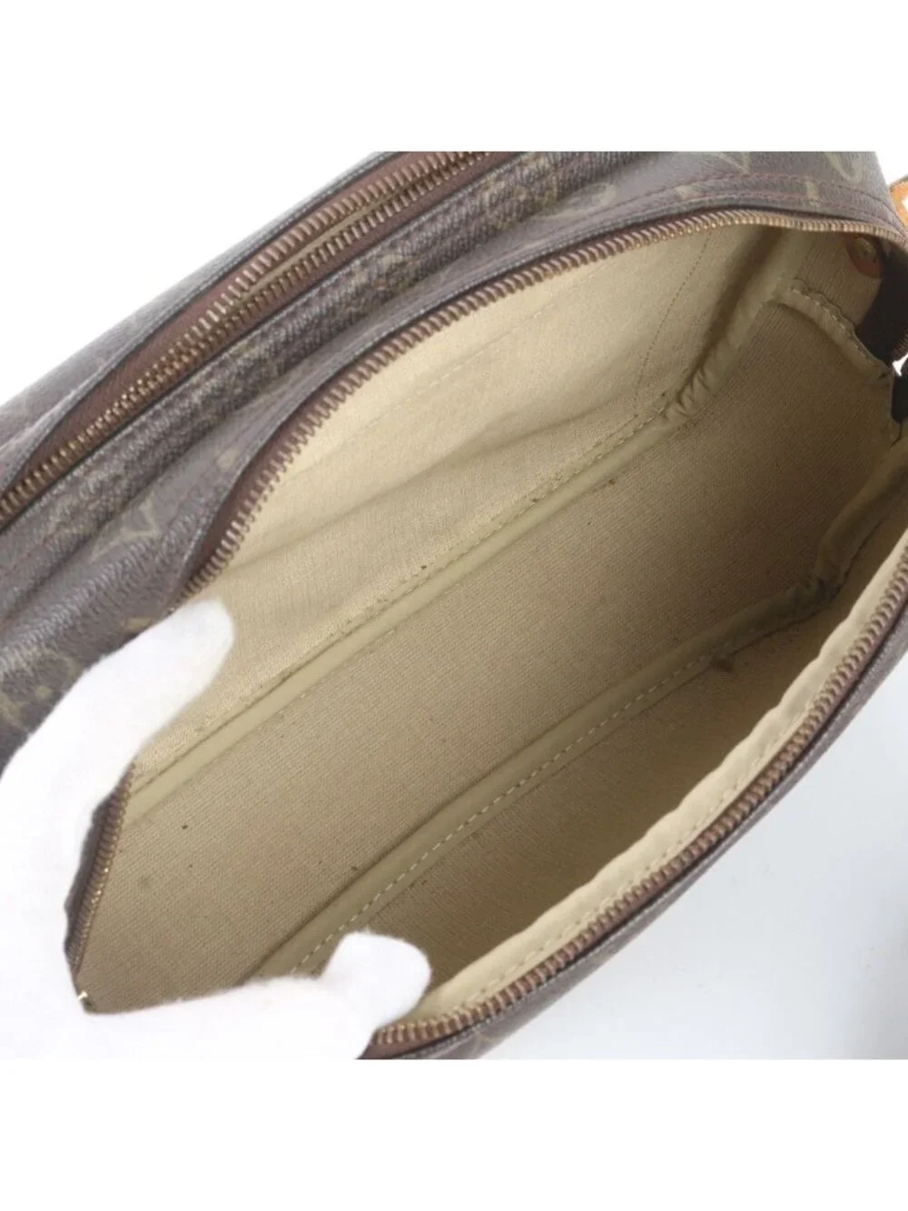 Louis Vuitton Monogram Reporter PM Leather Shoulder Bag Crossbody Messenger